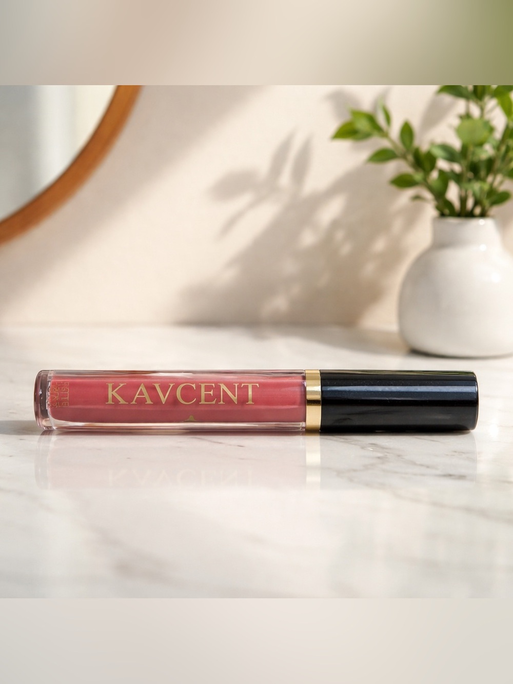 Kavcent Pink Matte Lip Gloss